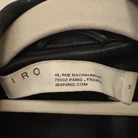 IRO Ashville Leather Jacket - Picture 5 of 6